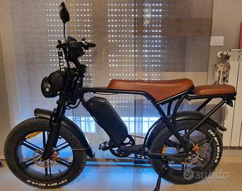Fat bike bici elettrica con passeggero 