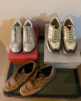 Scarpe pirelli e hogan mis. 36 e 35.5