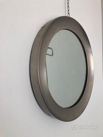 Specchiò Artemide narciso rotonto in acciaio mis 4