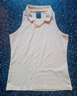 Canotta Polo Nike Vintage Tennis/Golf Gialla