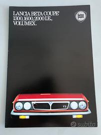 Brochure Lancia Beta Coupè