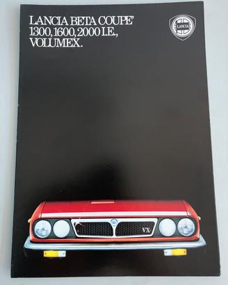Brochure Lancia Beta Coupè