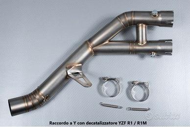Raccordo a Y con decatalizzatore YZF R1 / R1M