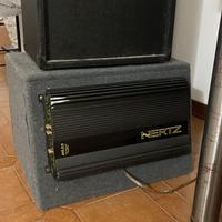 Impianto audio macchina heartz