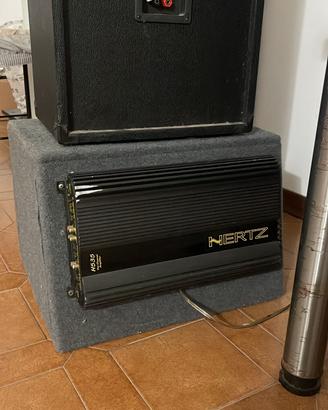 Impianto audio macchina heartz