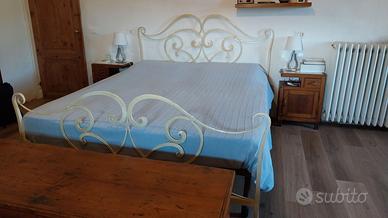 Struttura letto matrimoniale ferro