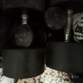 Manubri Heavy Dumbbell Gommati coppia da 3
