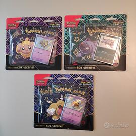 Pokémon: set collezione adesivo Destino di Paldea