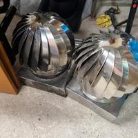 comignolo girevole in acciaio inox