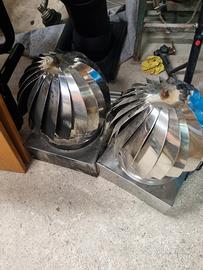 comignolo girevole in acciaio inox