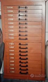 Cassettiera tipografica