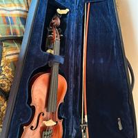 Violino antico 2/4 completo di tutto.