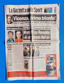 Gazzetta Vicenza Campione Coppa Italia 1997
