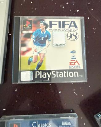 Videogame Fifa Road To World Cup 98 PlayStation
