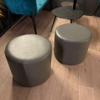 Pouf Avalon grigio per bar, pub, asili scuole etc