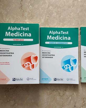 Libri Alpha test medicina