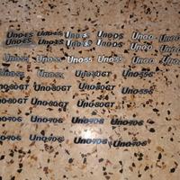 Stock Scritte Targhette Badge Fiat Uno 80 GT ES D