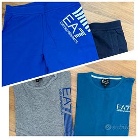 2 T-shirt Armani+ 2 pantaloni corti / 14 anni