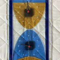 Orologio da Parete in Vetro di Murano Vintage