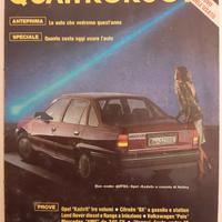Rivista Quattroruote Gennaio 1986 (N°363)