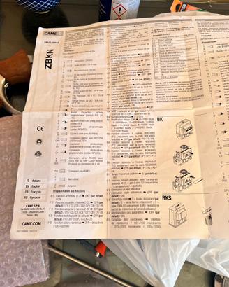 Scheda CAME per cancello automatico