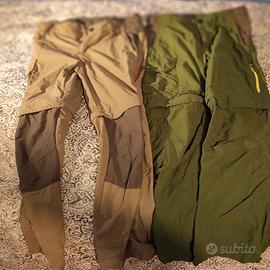 2 pantaloni trekking modulabili bambino Decathlon