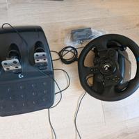 VOLANTE CON PEDALI LOGITECH G923 PS4  HIF