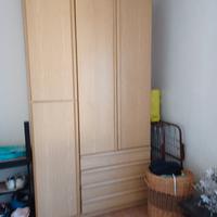 armadio letto con doghe materasso 