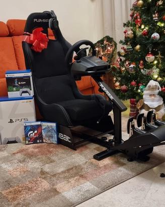 Volante logitech G29 completo di sedia 