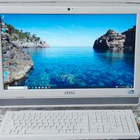PC MSI All One 22 pollici full hd perfetto.
