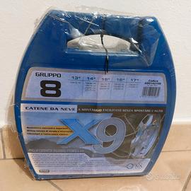 catene da neve gruppo 8 a montaggio facilitato