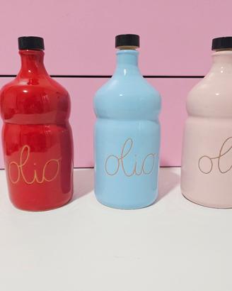 Bottiglia per olio in ceramica