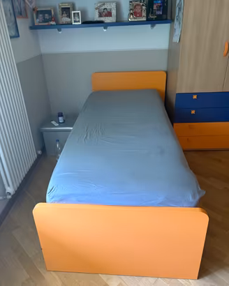 Struttura letto più rete