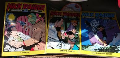 Vecchi fumetti di Nick Raider