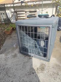 trasportino pieghevole per cani taglia grande
