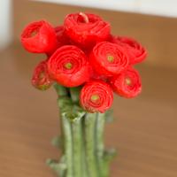 Candela a forma di fiore