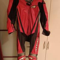Tuta Alpinestar Rosso/Nera tg. 52