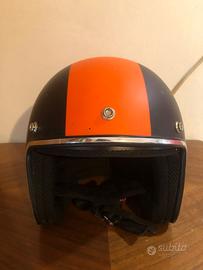 Casco Jet BHR Nero/Arancione - Taglia L 