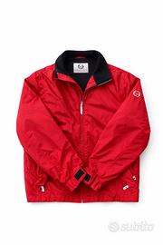 Sergio Tacchini Vintage Windbreaker Rosso Anni 90