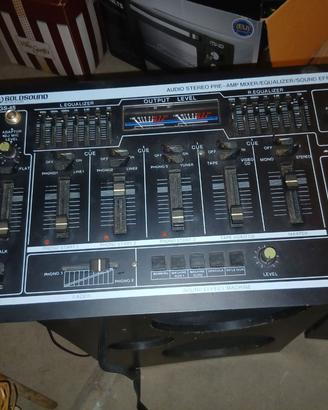 Mixer DJ Vintage Goldsound GS-45 con Equal. Effett
