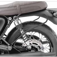Supporti borse neri moto Triumph dal 2016