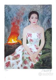 Maria Callas - Serigrafia originale, numerata