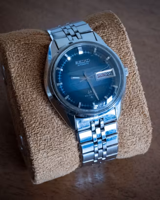 Seiko Lord Matic LM 5606-7281 bicolore blu