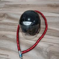 Casco GiVi tg S  e catena antifurto per moto