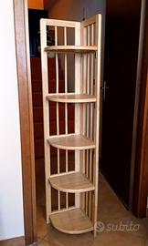 Angoliera in legno di bambù