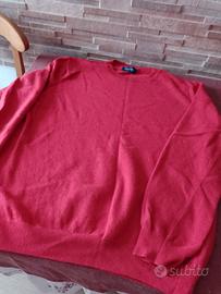 Golf uomo marchio piombo in pura lana