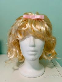 Parrucca bionda vintage caschetto