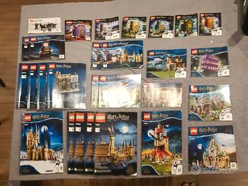Lotto 19 Modelli Istruzioni LEGO Harry Potter