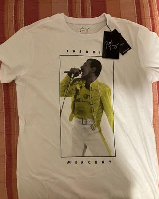 T-shirt maglietta Queen Freddie Mercury tg M nuova