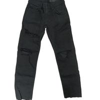 Jeans uomo strappati neri